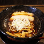 海から空へ… - 透明醤油ブラックラーメン　並７００円（通常価格）