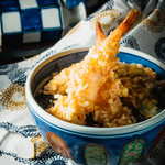 Ten-don (tempura rice bowl)