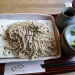 Hiro - 手打ち蕎麦定食1200円(税込み)を注文