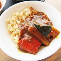 北海道スカイテラス MINORI - 野菜ゴロゴロカレーを五穀米に掛けて。