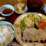 うえむら - みぞれかつ定食(950円)