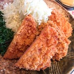 Tonkatsu Kunika - 4番のハムカツとメンチカツとヒレカツ