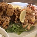 うみねこ食堂 - からあげサクサク〜
      エビマヨ プリプリ〜