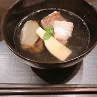 銀座 よし澤 - タケノコとメバルの吸い物