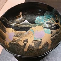 銀座 よし澤 - 蓋裏　富嶽三十六景1