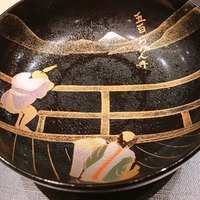 銀座 よし澤 - 蓋裏　富嶽三十六景2