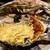 大阪ステーキハウス 野田 - 突き出し 焼きえのき茸と海老卵焼き