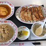 Gyouza No Oushou - 餃子定食→炒飯