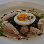 鶏ささ身の霜降りとレンズ豆のサラダ