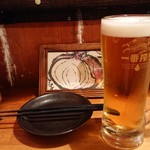 Robatayatai Kakomiya - 生ビール