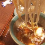 志美津や - ひと口どうぞ（お約束）。