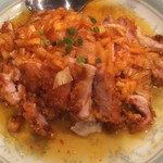 陳家菜房 - 油淋鶏。