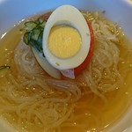 焼肉だいじゅ園 - 冷麺ハーフ550円(税別)