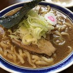 Genkiya Biton - 豚骨ラーメン・中盛りサービス