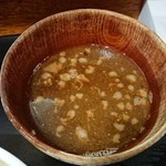 一条流がんこ総本家分家四谷荒木町 - 別で配膳された100スープ！