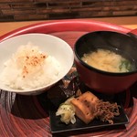Nihonryouri Tsuruma - お食事　お漬物など全てこちらで手作りです。