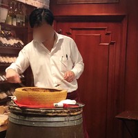 カーサ M - 濃厚チーズソーススパゲティをフランベ❣️