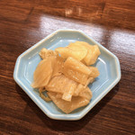 ほうらん - お新香の油炒め(サービス)♪