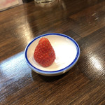 ほうらん - 常連さんからの差し入れ(いちご)♪