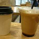 MR.waffle - ホットコーヒー､アイスカフェモカ