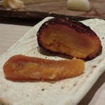 すし匠 - カラスミの酒粕漬け・・・。二種・・。