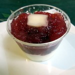 Seijou Ishii - 葡萄と赤い果実ジュレの杏仁豆腐