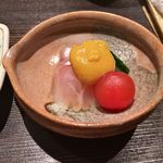 馳走 松宮 - 2019/02牛すじ膳 八角昆布締め