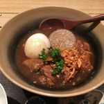 馳走 松宮 - 2019/02牛すじ膳 牛すじ煮