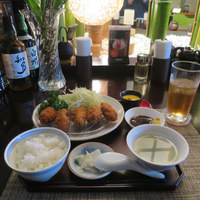 杏仁坊 二子玉川店 - カキフライ　ランチ