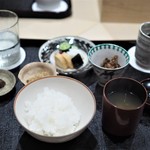 津の守坂 小柴 - 白ご飯