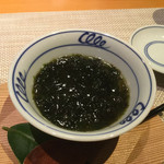 町家懐石　六花 - 料理写真:輪島の岩のりの茶碗蒸し