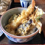 ふじかめ - ミニ天丼