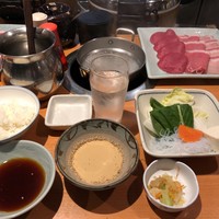 銀座しゃぶ通 - 2019.3.12  三種盛合せセット