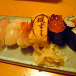 Tamazushi - 秋の特盛コース　握り寿司