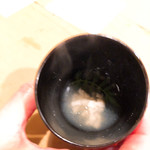 うを徳 - お椀　星鰈の潮汁に鯛の白子