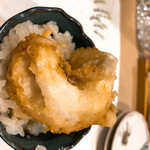 うを徳 - 虎河豚白子乗せ