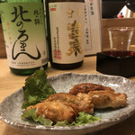 大衆酒場まるや - 鶏皮ぎょうざ