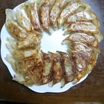 餃子 雪松 - 自分で家で焼きました。