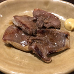 金町製麺 - 黒豚タン焼き　390円
