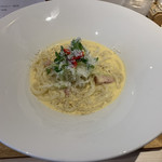 太閤うどん - カルボナーラうどん 大盛