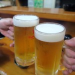 大衆酒場 亀屋 - カンパ～イ♪