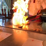 宮崎牛のシャロン - フランベ