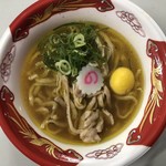 新旬屋 - 金の鶏中華 800円