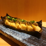 こころや - 竹の子のふきのとう餡かけアップ