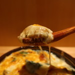 こころや - 牡蠣とホーレン草の西京味噌グラタンリフトアップ