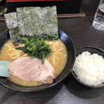 らーめん家 せんだい - Bセット（醤油ラーメン 並＋小ライス）