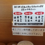 町田商店 - 調整表