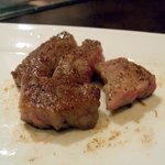 創作鉄板料理　funao - 和牛サーロイン（ミディアムレア）