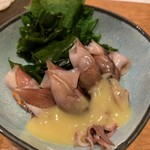 泉坂 - ホタルイカ酢味噌