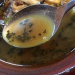 ぢま弁 - バジル…らしいです(^^;大好きなんですけど…香りも味も良く分からなかった…